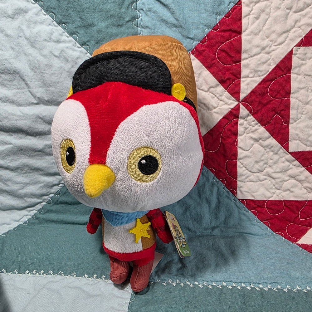 Disney Junior Sheriff Callie's Wild West Deputy Peck Plush Red Bird Small NWT